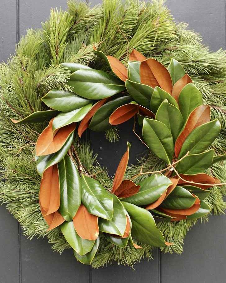 magnolia leaf wreaths how to make a magnolia wreath diy christmas wreath