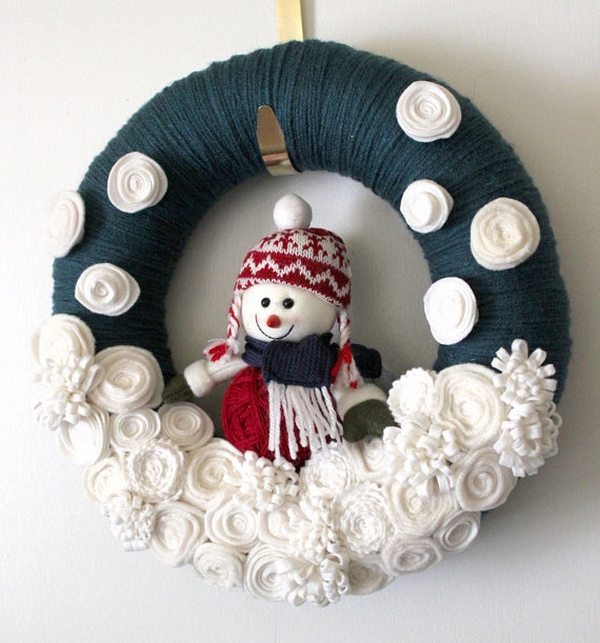 christmas decorations diy winter wreath