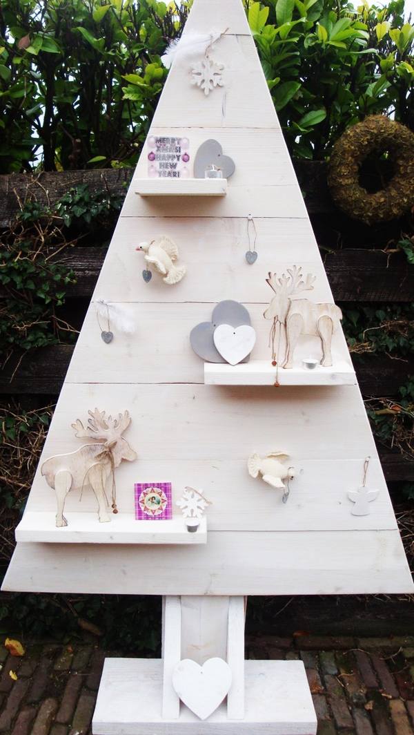 wooden pallet christmas easy craft ideas
