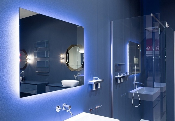 led lighting contemporary bathroom