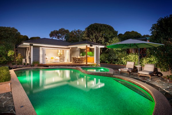 contemporary pool house design ideas beach style decor 