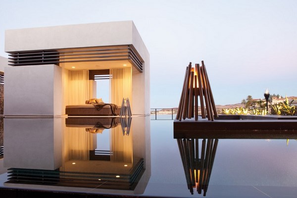 contemporary pool house design ideas minimalist
