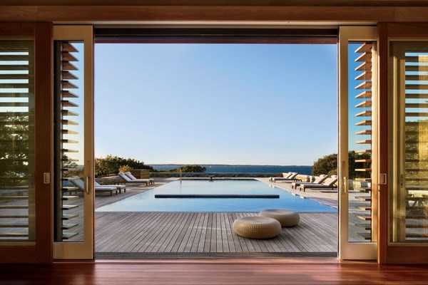 contemporary house design ideas swimming room