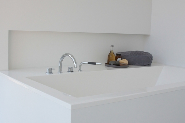  corian sinks minimalist bathroom 