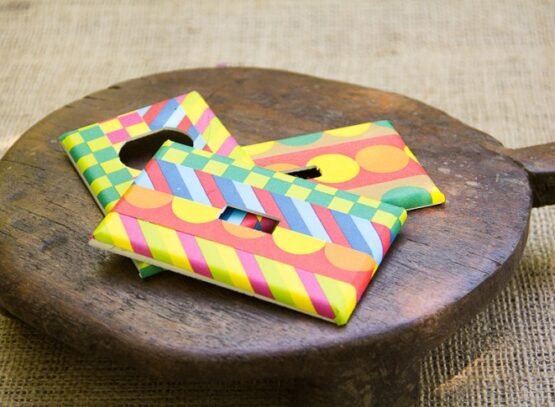 diy-switch-plates-wrap-paper-remnants-creative-craft-ideas-paper-crafts
