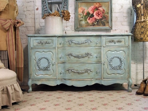 French Provincial Dresser Add A Touch, Shabby Chic Bedroom Dresser