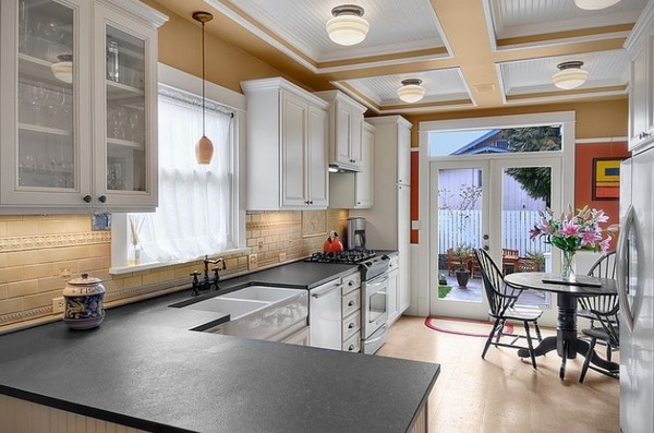 honed granite countertops kitchen renovation ideas 