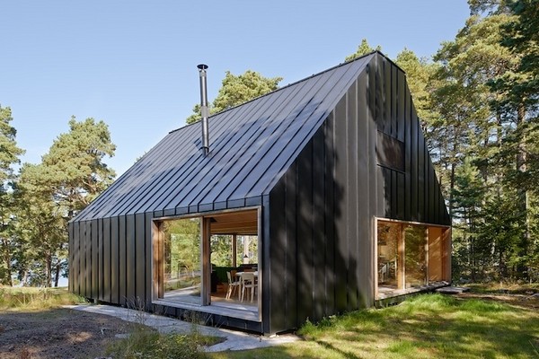 modern house ideas forest house