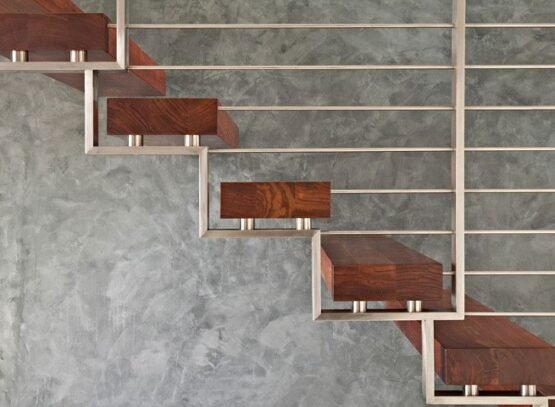 metal-railing-ideas-contemporary-staircase-design-interior-staircase-wooden-treads