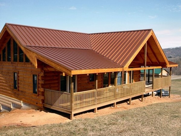 log house exterior design ideas 