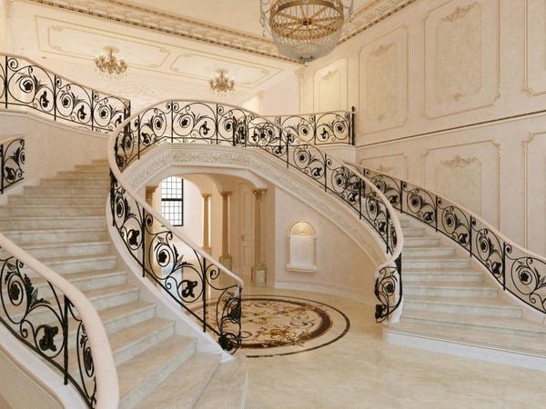 metal stair railing imperial staircase wrought iron railings