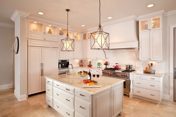 river white granite traditional kitchen white kitchen cabinets