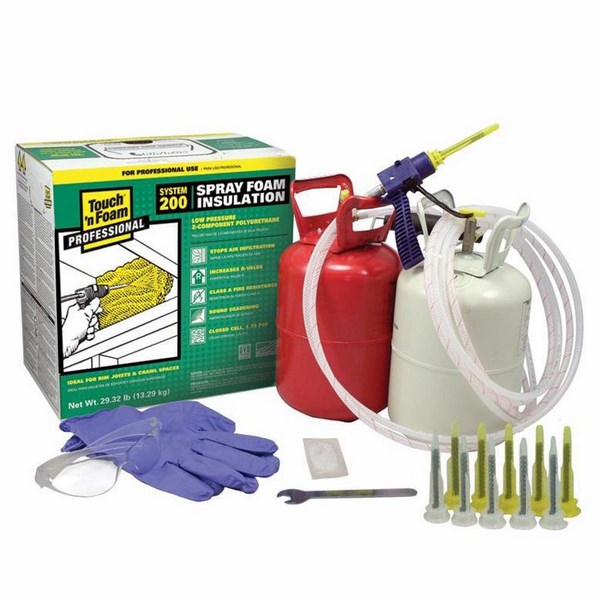 kit how to apply spray foam