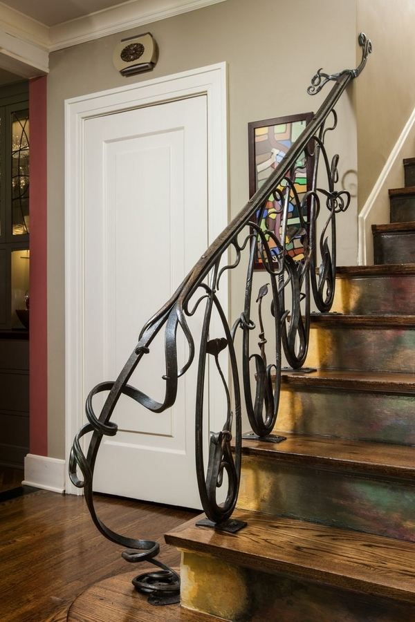 bespoke wrought wooden treads unique staircase