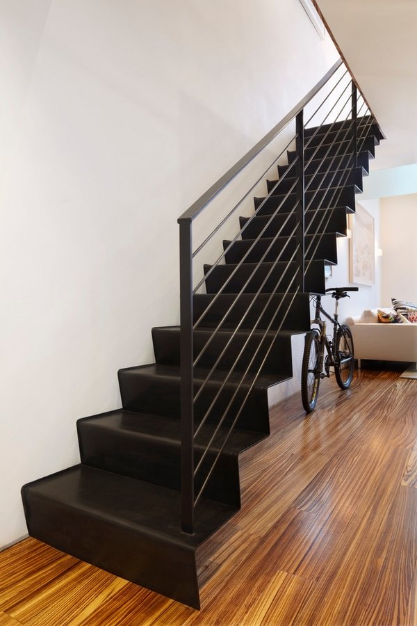 contemporary stairs designrailings modern interior 