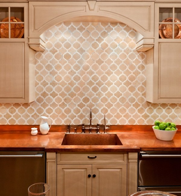 copper countertops sink kitchen countertops ideas tile backsplash