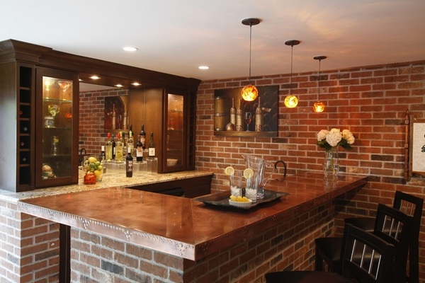 copper countertops pros and cons basement ideas home bar 