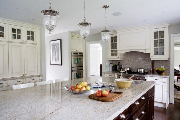 How To Choose A Granite Countertop, How To Cut Granite Countertop Corners In Kitchen Cabinets