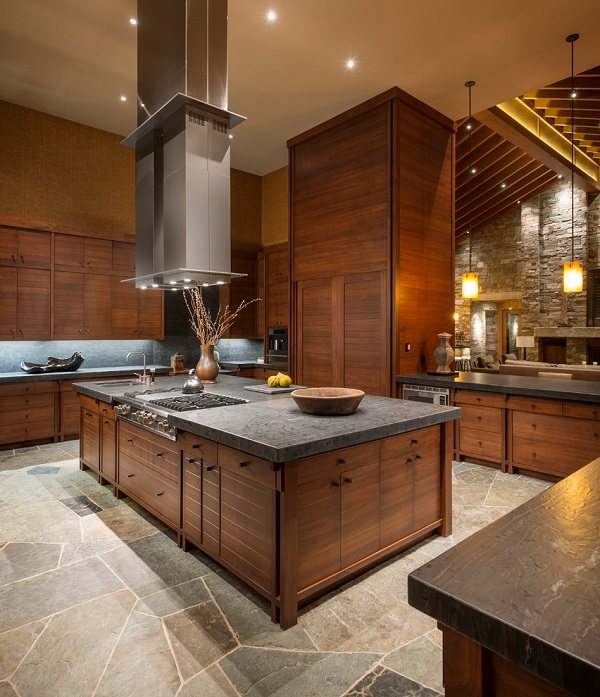 leathered granite countertop how to choose granite finish rustic kitchen design