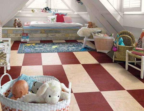 marmoleum sheet flooring playroom flooring ideas 