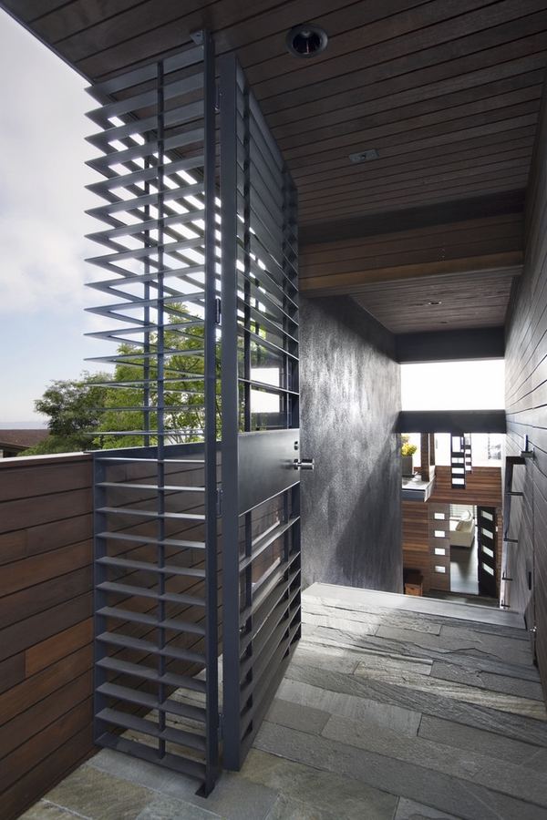 contemporary home design metal ideas modern entry iron door 