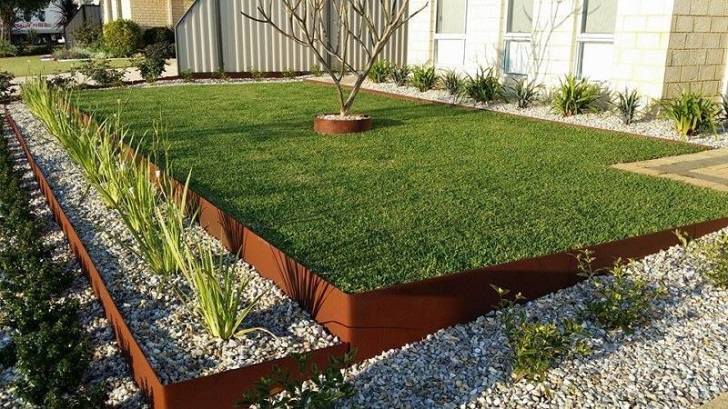 metal edging ideas front yard design metal lawn edging ideas