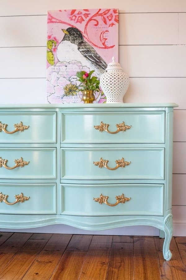 painted dresser blue dresser stylish furniture