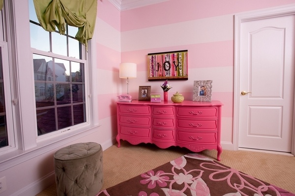 painted dresser contemporary kids bedroom 