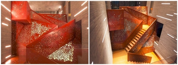 metal staircase design ideas contemporary interior