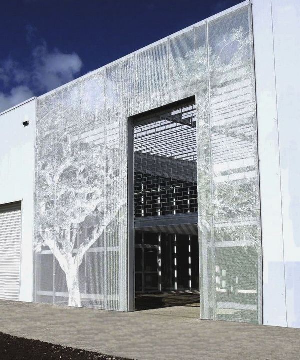 decorative metal panels perforated sheet metal exterior design ideas 