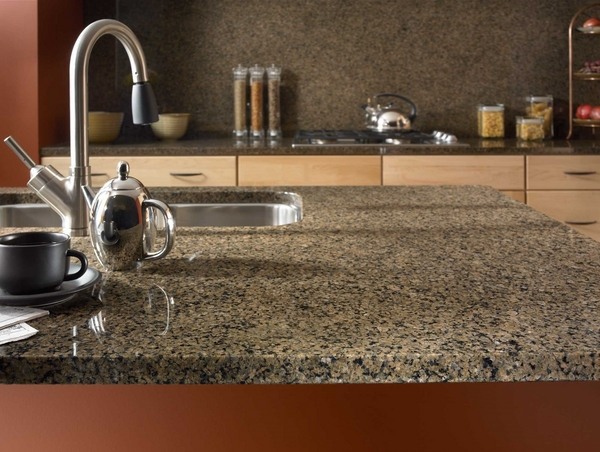 tropic brown granite contemporary kitchen countertop