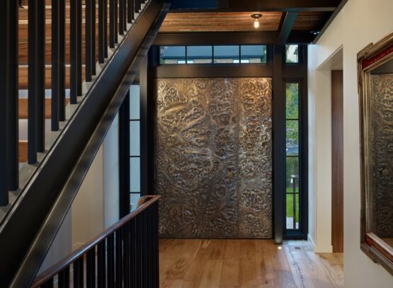 unique-metal-door-contemporary-entry-front-door-ideas