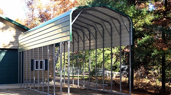 RV metal carport RV storage solutions 