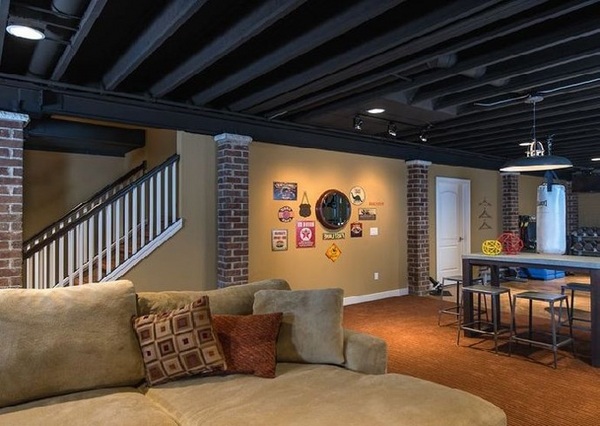 basement ceiling ideas cheap