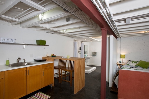 Basement Ceiling Ideas How To Convert Your Into A Living Area - How To Cover Exposed Pipes In Basement Ceiling