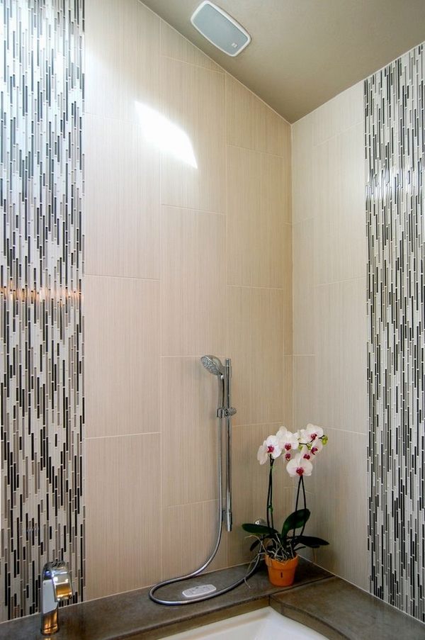 contemporary bathroom design wall tile 