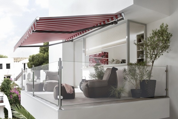  modern patio deck retractable awnings