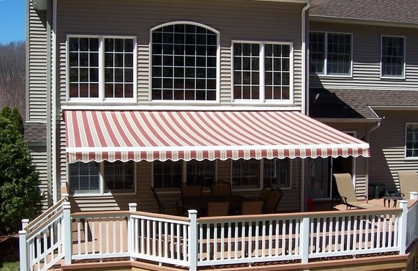 patio deck retractable awnings