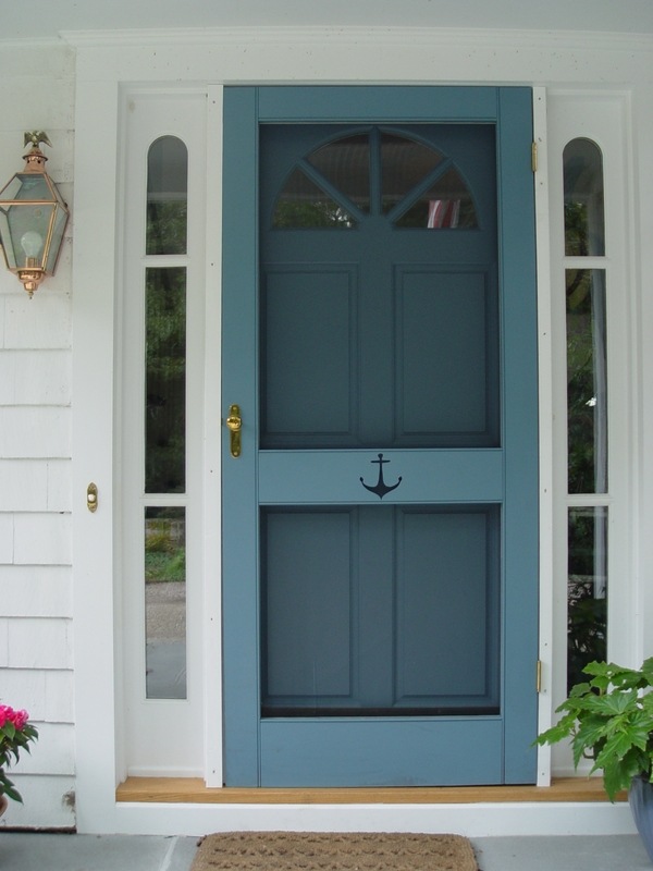 wood screen doors – an elegant entryway and a great first