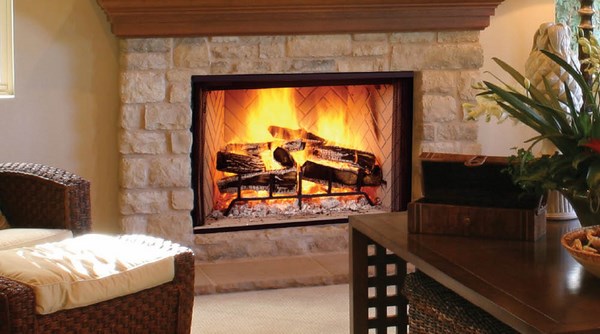 zero clearanc ideas interior fireplaces wood mantel 