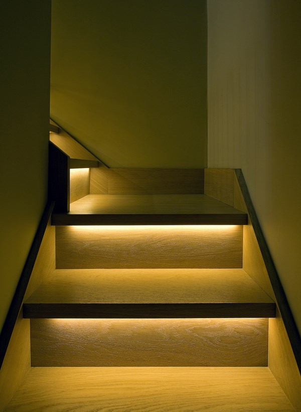 Interior led  contemporary staircase design