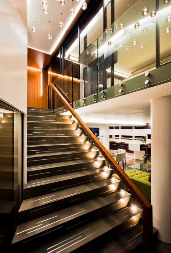 Trendy Interior Stair Lights Modern Stair Lighting Solutions