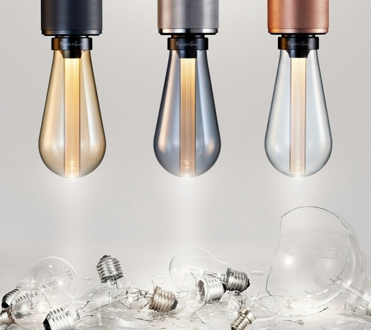 LED light fixtures bulb types modern chandeliers