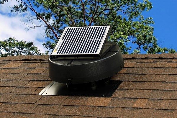 Solar powered attic fan advantages disadvantages 