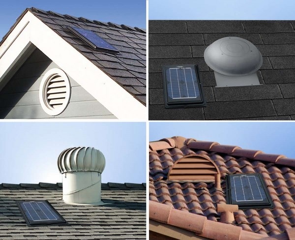 attic fans solar types of ventilation