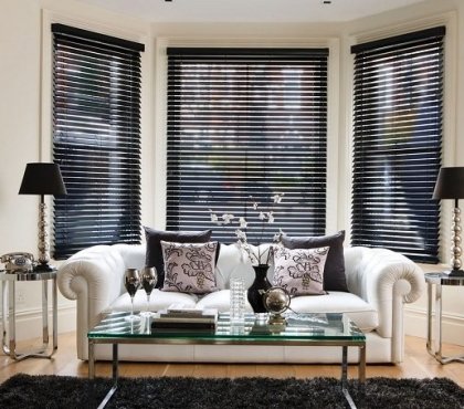 bay-window-blinds-ideas-attractive-blinds-modern-living-room-black-vinyl-blinds