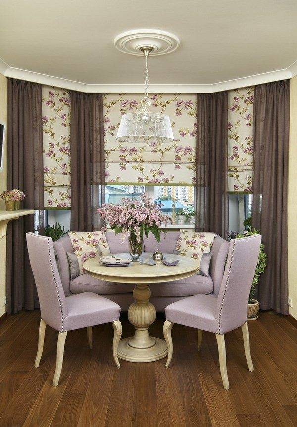 Bay Window Blinds Ideas How To Dress, Dining Room Bay Window Curtain Ideas