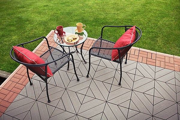  composite deck tiles outdoor porch flooring ideas
