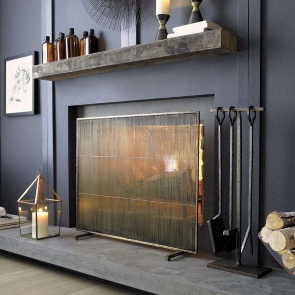 fireplace screens fireplace accessories modern fireplace surround