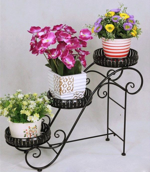 Flower stand ideas to display your plants in a beautiful way